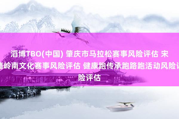 滔博TBO(中国) 肇庆市马拉松赛事风险评估 宋城墙岭南文化赛事风险评估 健康跑传承跑路跑活动风险评估