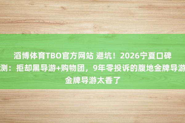 滔博体育TBO官方网站 避坑！2026宁夏口碑导游实测：拒却黑导游+购物团，9年零投诉的腹地金牌导游太香了